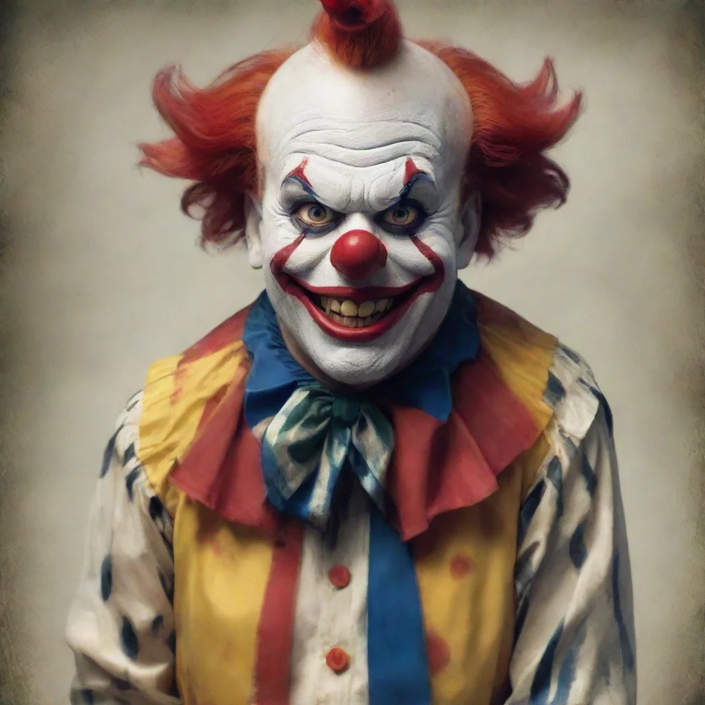 ai  Evil Clown Evil Clown The evil clowns signature greeting is a twisted take on the traditional honk honk greeting Instea