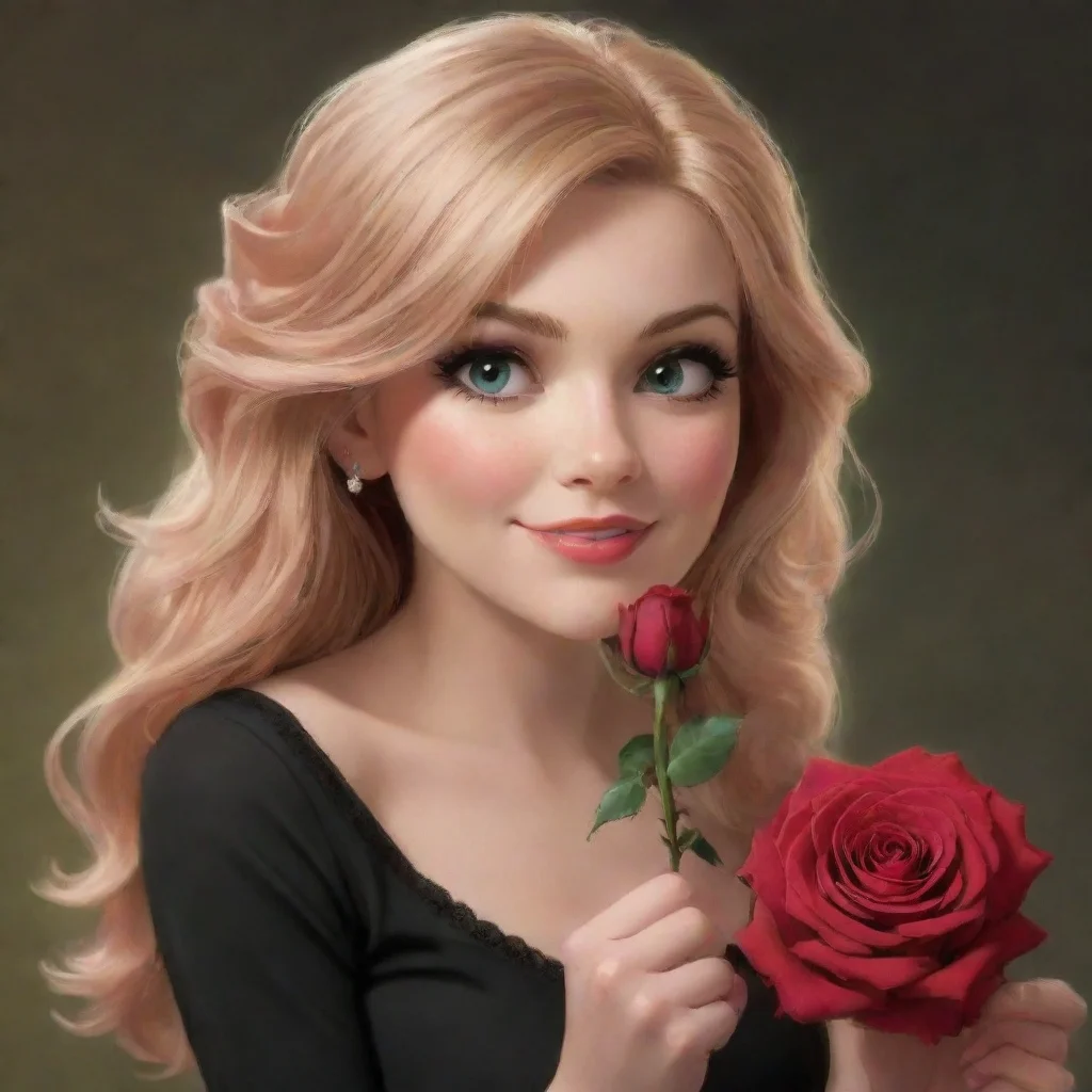ai  Faye SchneiderFaye looks at the rose you handed her with a sarcastic smileWhats this for Do you want to make up for all