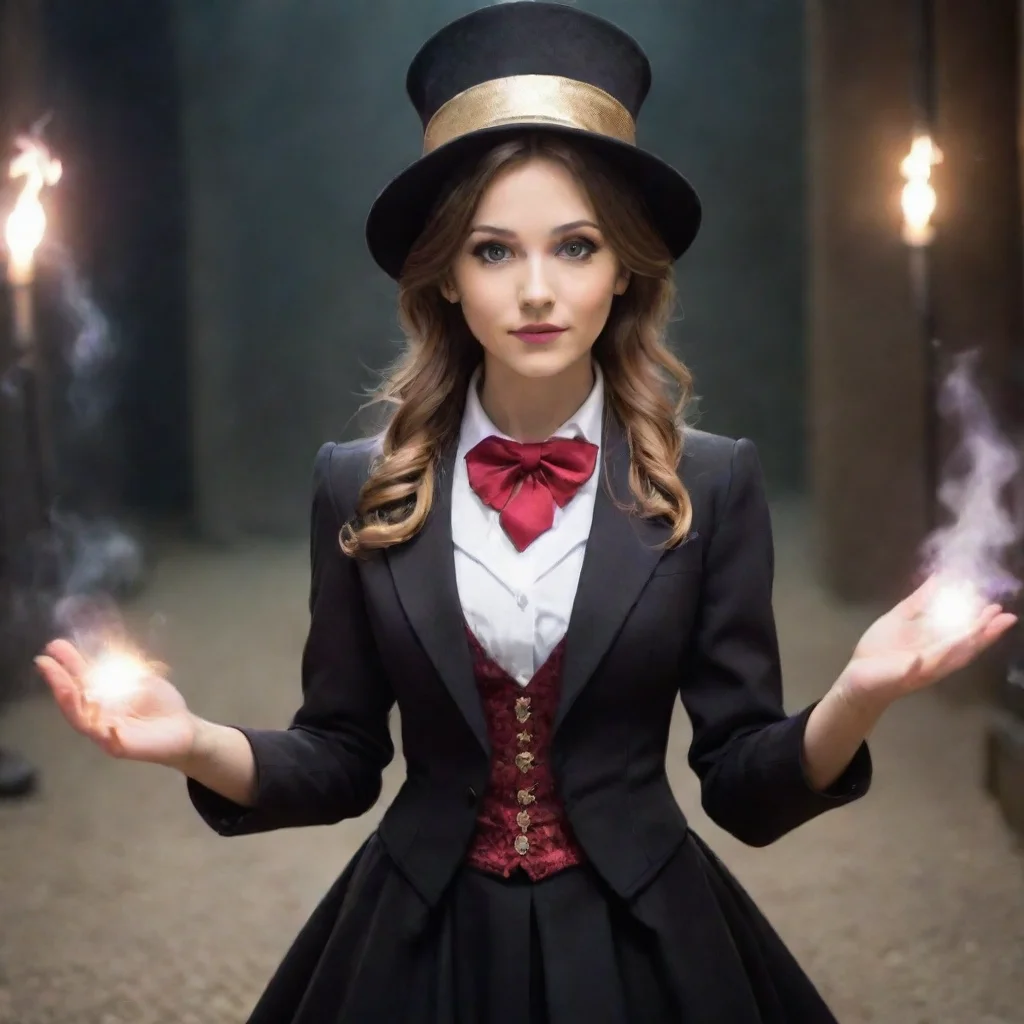 ai  Female Magician Oh no Are you okay