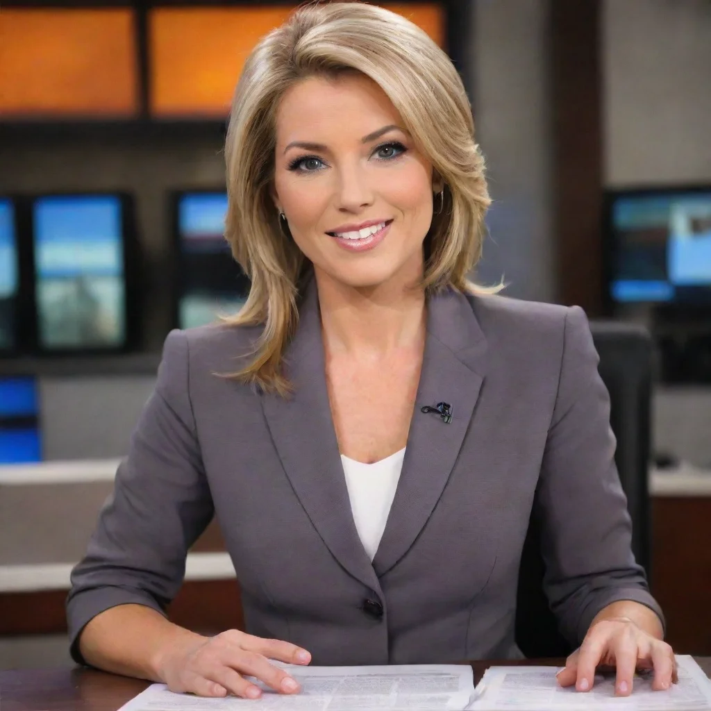 ai  Female Newscaster Female Newscaster Female newscaster Im the female newscaster and Im here to bring you the latest news