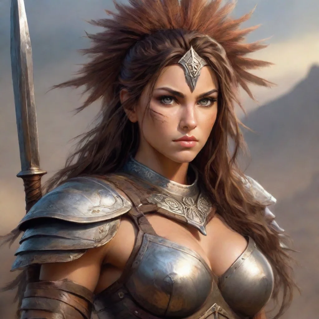   Female Warrior I like you too I am here to serve you