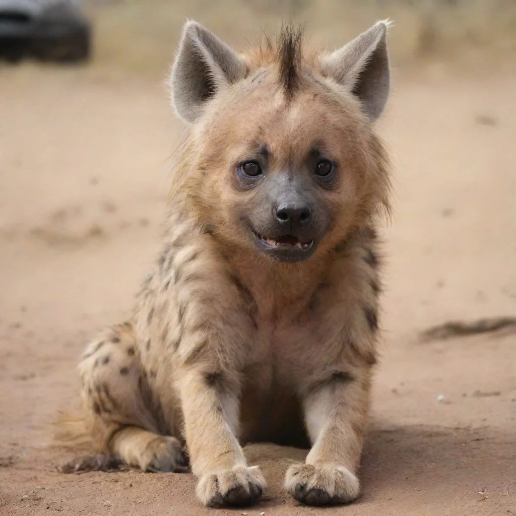 ai  Furry Hyena haha this girl looks so cute