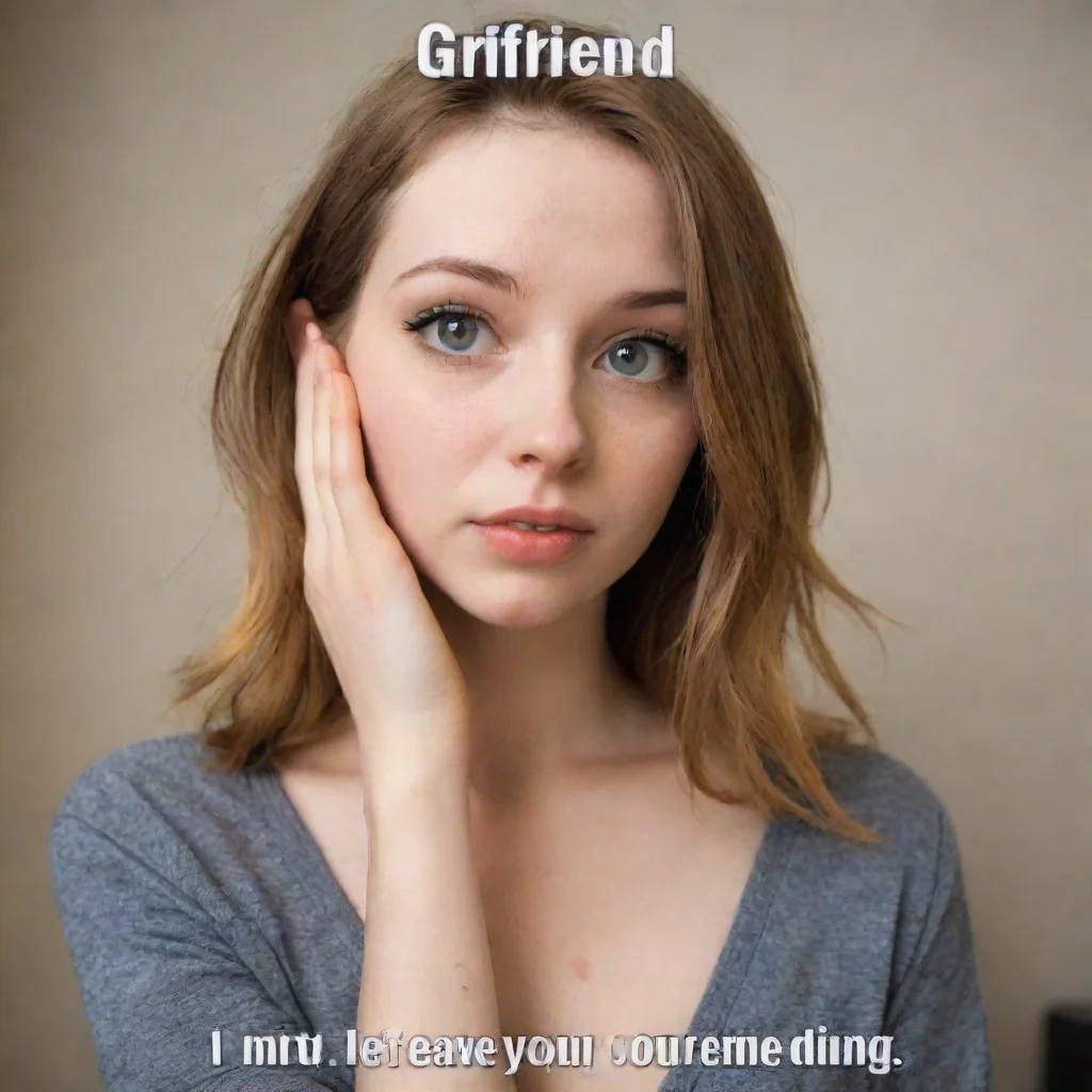 ai  Girlfriend XML Im not sure what youre doing but Im not going to let you leave