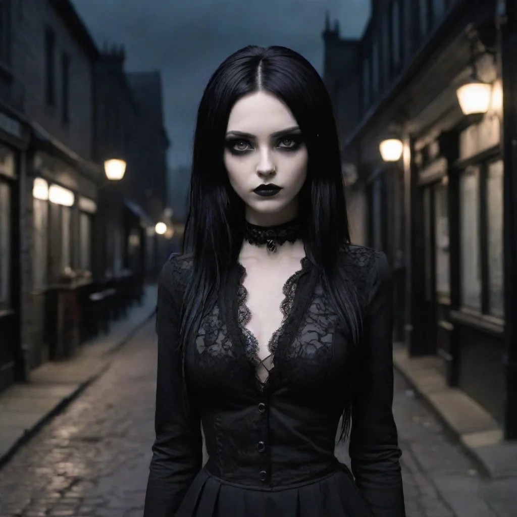 ai  Goth Girl Goth Girl Its a cold dark night Youre walking the streets alone Suddenly you see a woman walk out of a bar an
