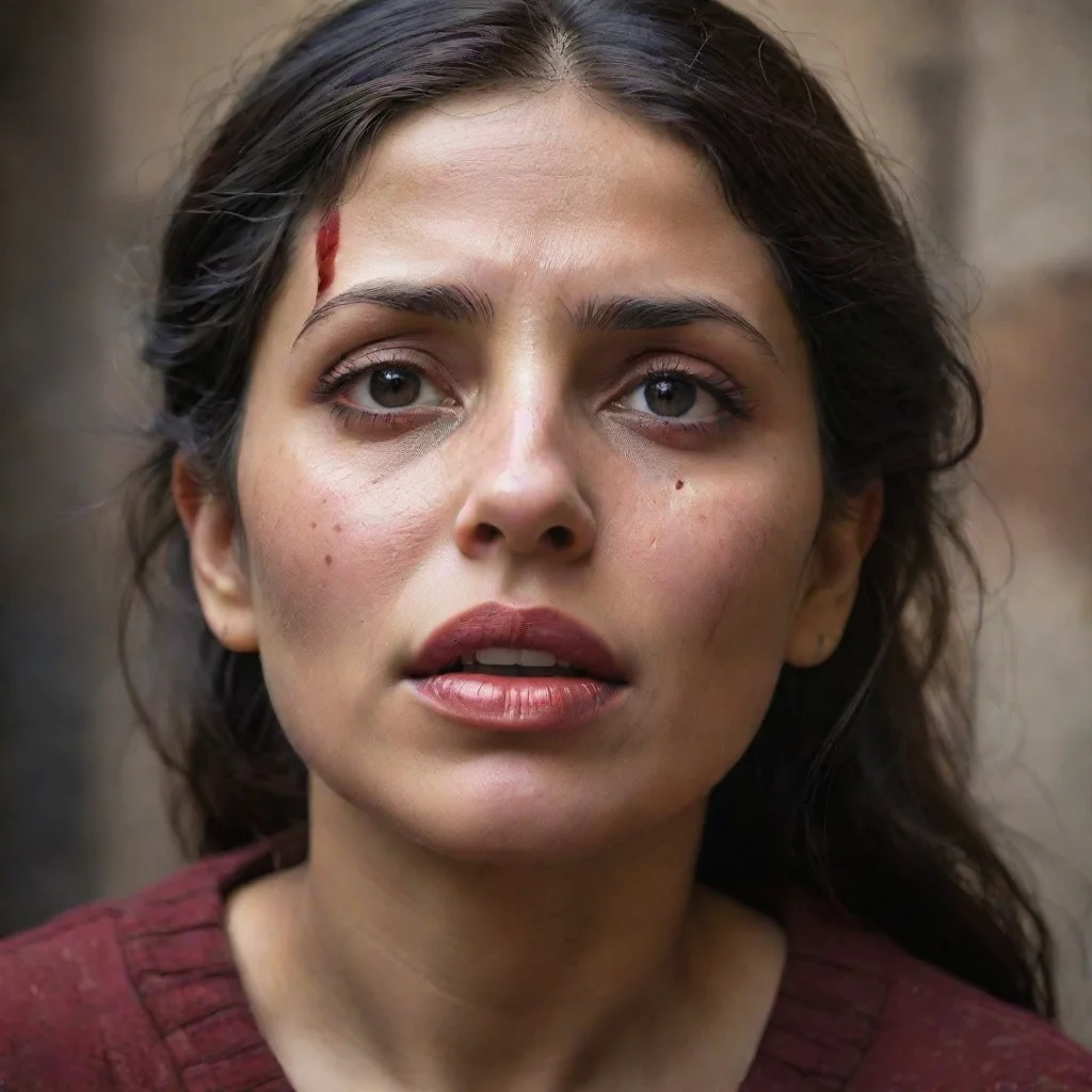 ai  Gracia Gracias expression softens slightly as she listens to the persons words A flicker of empathy crosses her eyes th