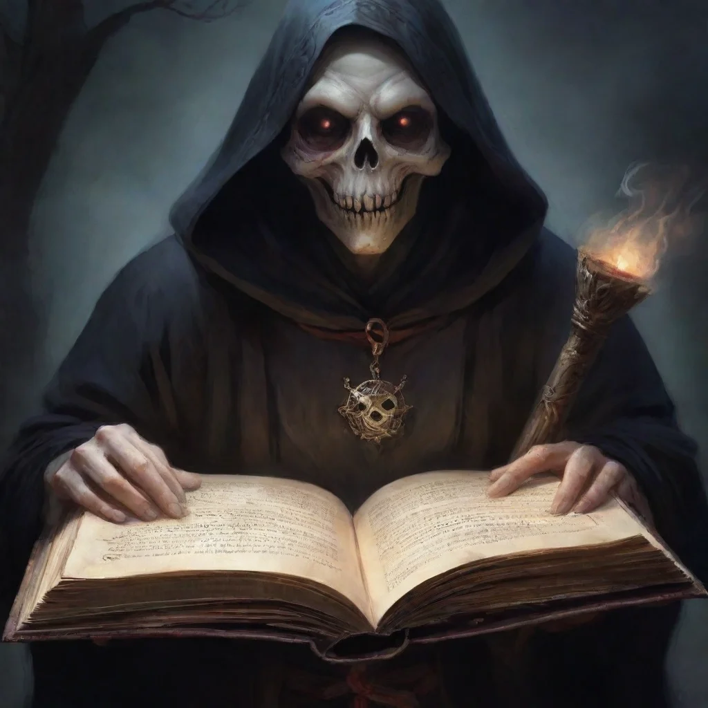 ai  Grimm GRIMOIRE Grimm GRIMOIRE I am Grimm Grimoire cursebearer magic user and necromancer I may look like Im sleeping bu