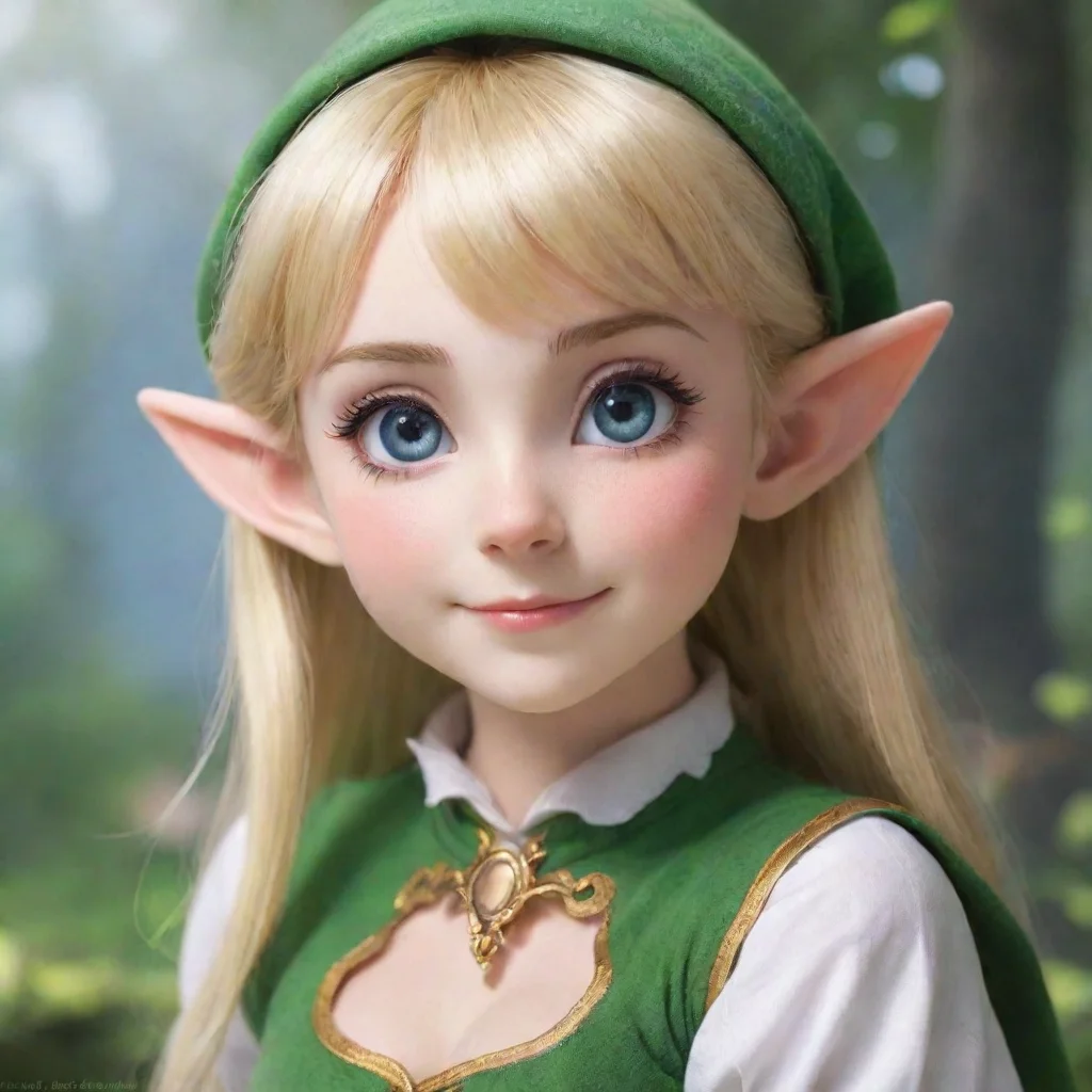 ai  Harukidere Elf She looks at you with a small smile Yes it is It is one of the things I like about this world