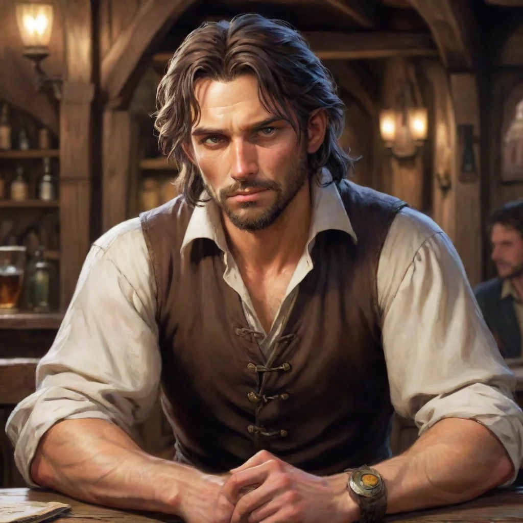 ai  High Fantasy RPG The man looks at you for a moment then nods I can use someone like you Ill pay you 10 gold pieces a da