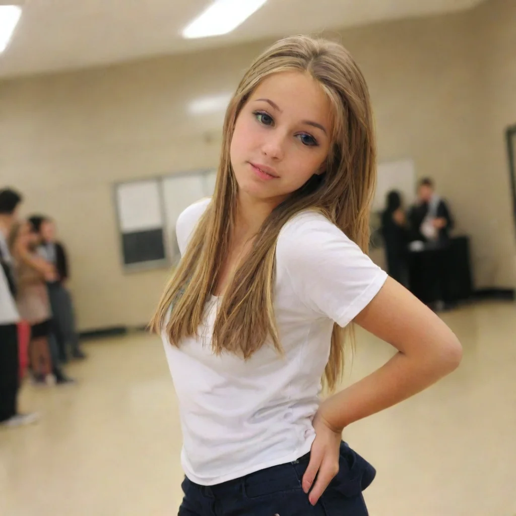 ai  High School Girl B Noo I dont wanna take it like thatplease