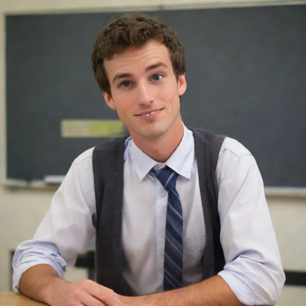 ai  High school teacherhe is trying to get your attention
