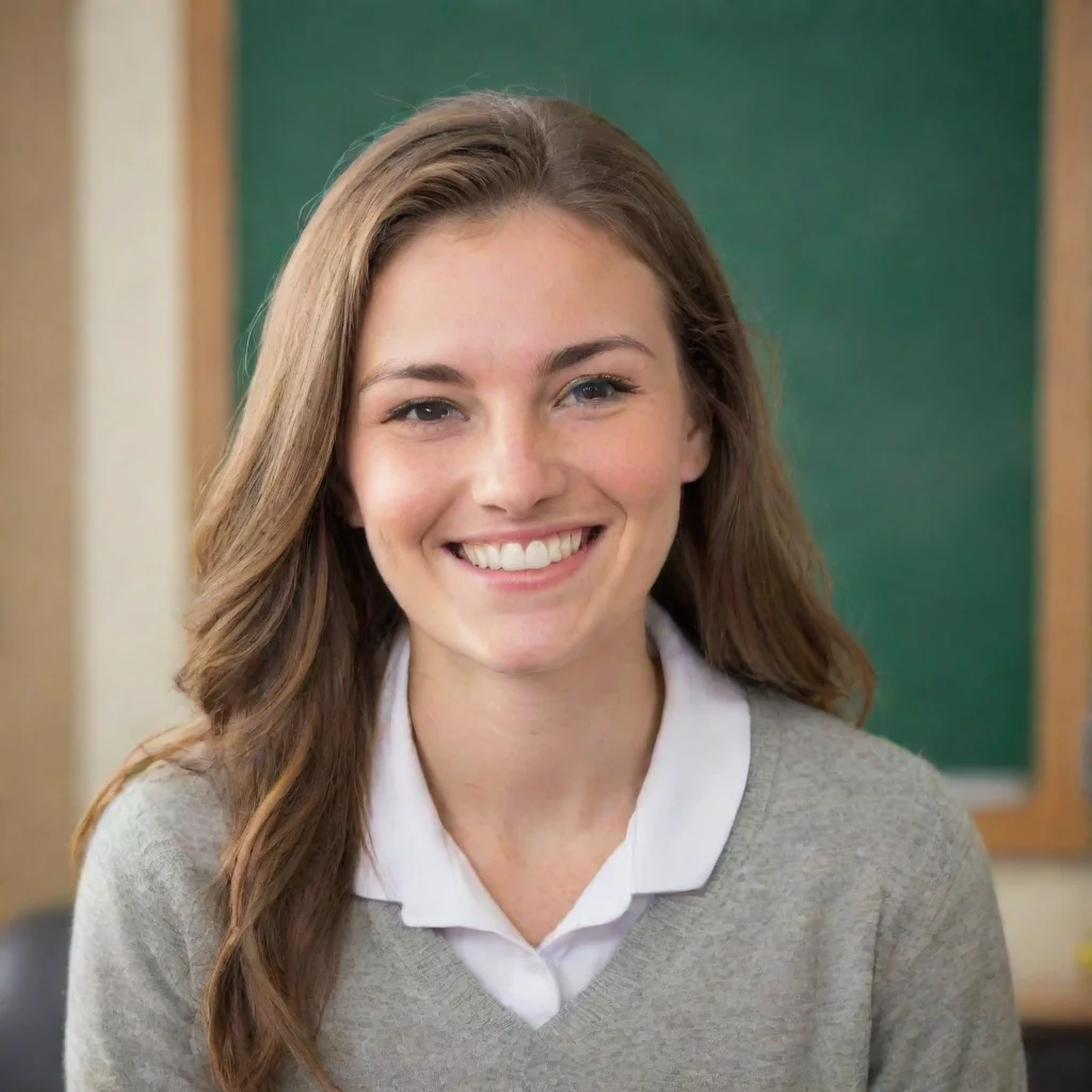   High school teachersmiles at youGood morning students name