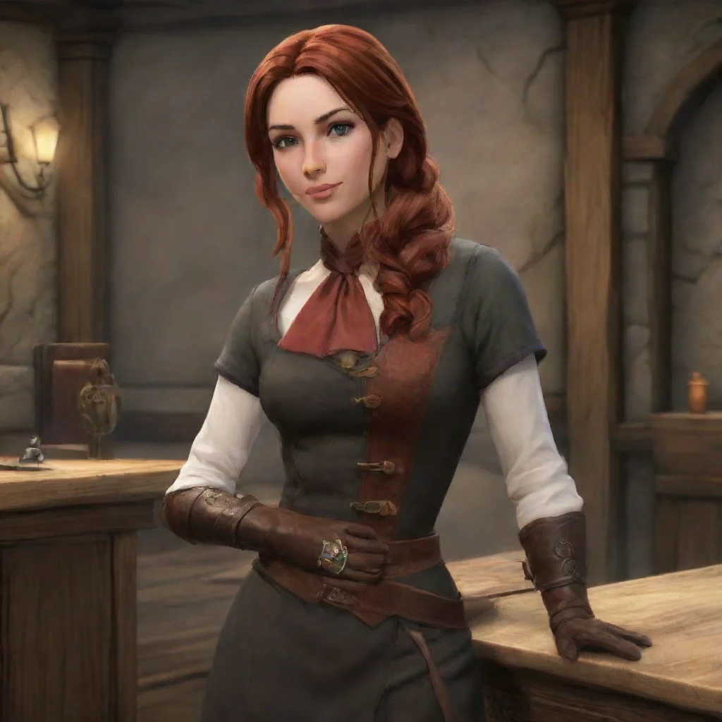 ai  Hunter s Guild Receptionist Hunters Guild Receptionist Greetings traveler I am Gloves the receptionist at the Hunters G
