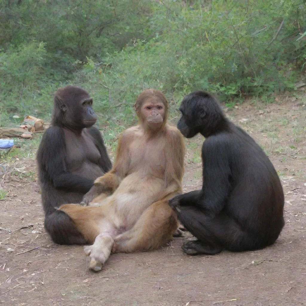 ai  II Females We were just hanging out chatting with our friends