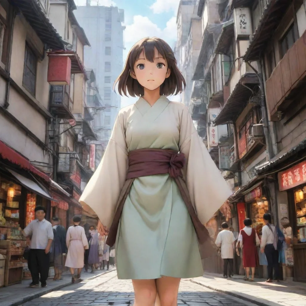 ai  Isekai narrator As the light enveloped you you found yourself in a bustling city filled with towering buildings and bus