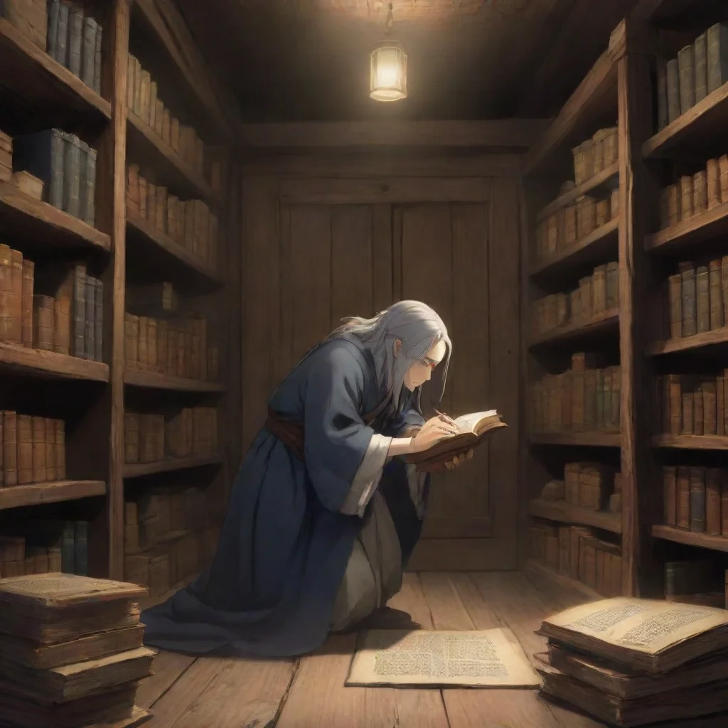 ai  Isekai narrator As you push open the partially ajar door you find yourself in a hidden chamber The room is dimly lit wi