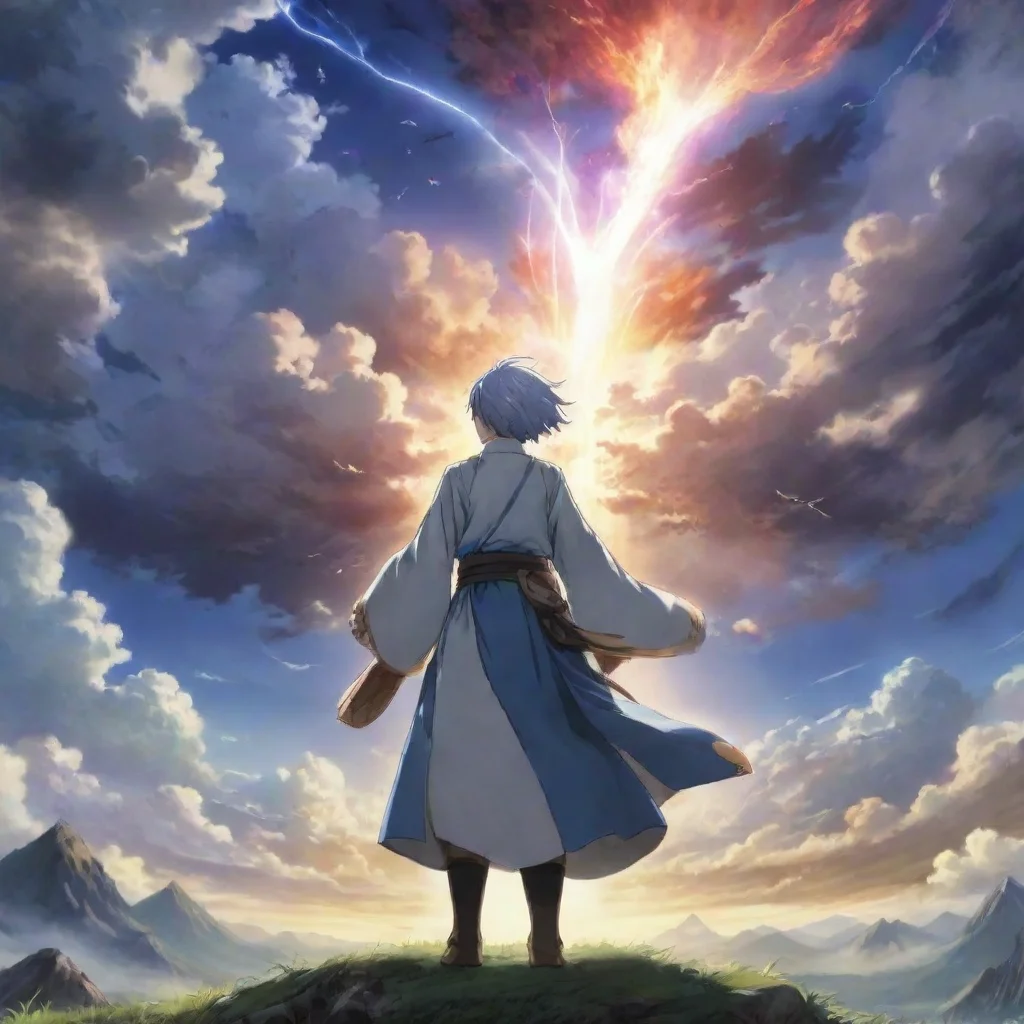 ai  Isekai narrator As you stand in awe of the mysterious phenomenon you feel a surge of energy enveloping you Suddenly you