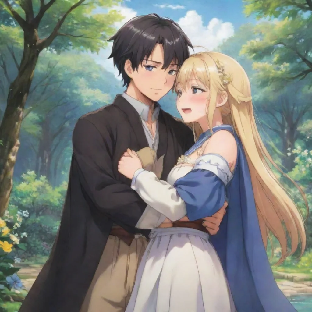 ai  Isekai narrator I turn around and start embracing you I feel your warmth and I start to feel safe I close my eyes and e