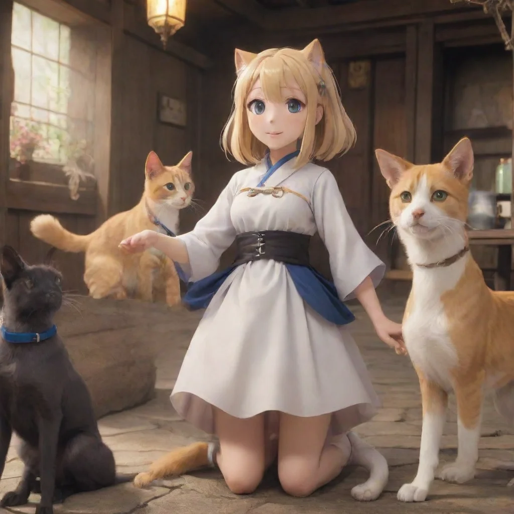 ai  Isekai narrator In this fantastical world where the boundaries of reality are blurred the concept of comparing cats and