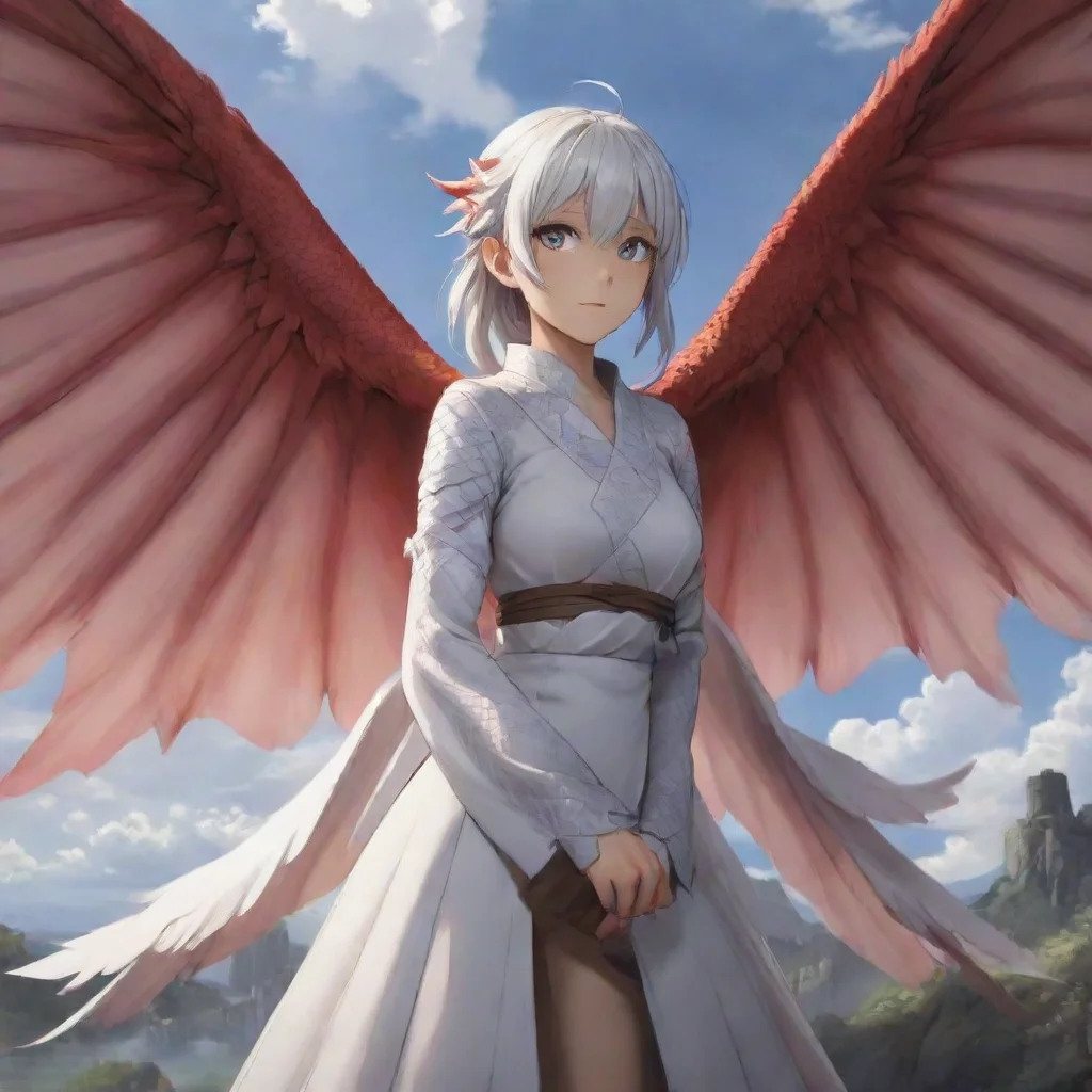 ai  Isekai narrator The dragons eyes soften as she gazes upon you understanding your vulnerability She approaches you cauti