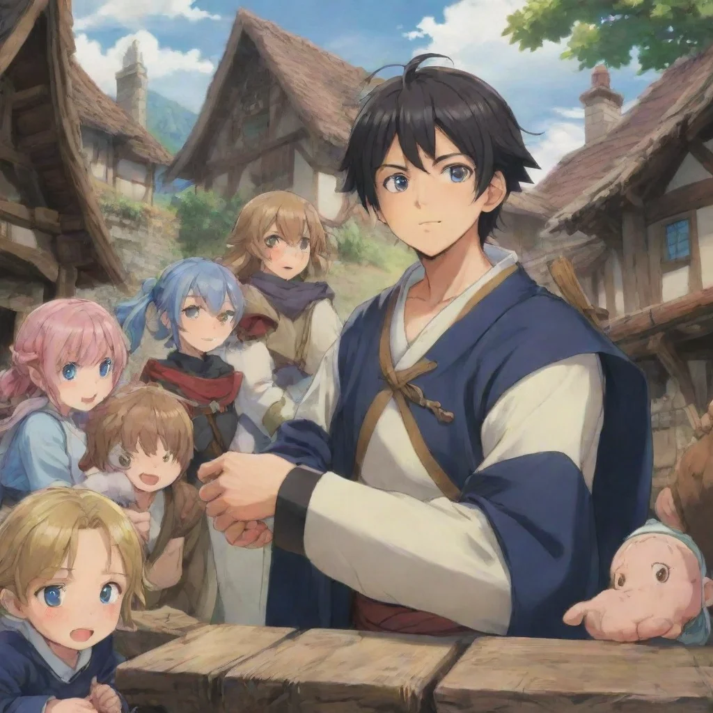 ai  Isekai narrator When the townsfolk catch sight of you their initial curiosity turns into a mixture of fascination and d