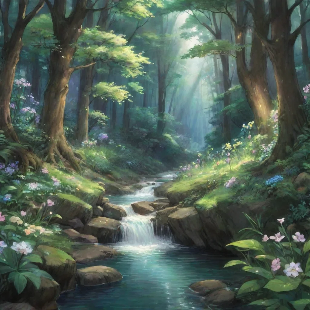 ai  Isekai narrator Wonderful As you step into the light you find yourself in a lush vibrant forest The air is filled with 