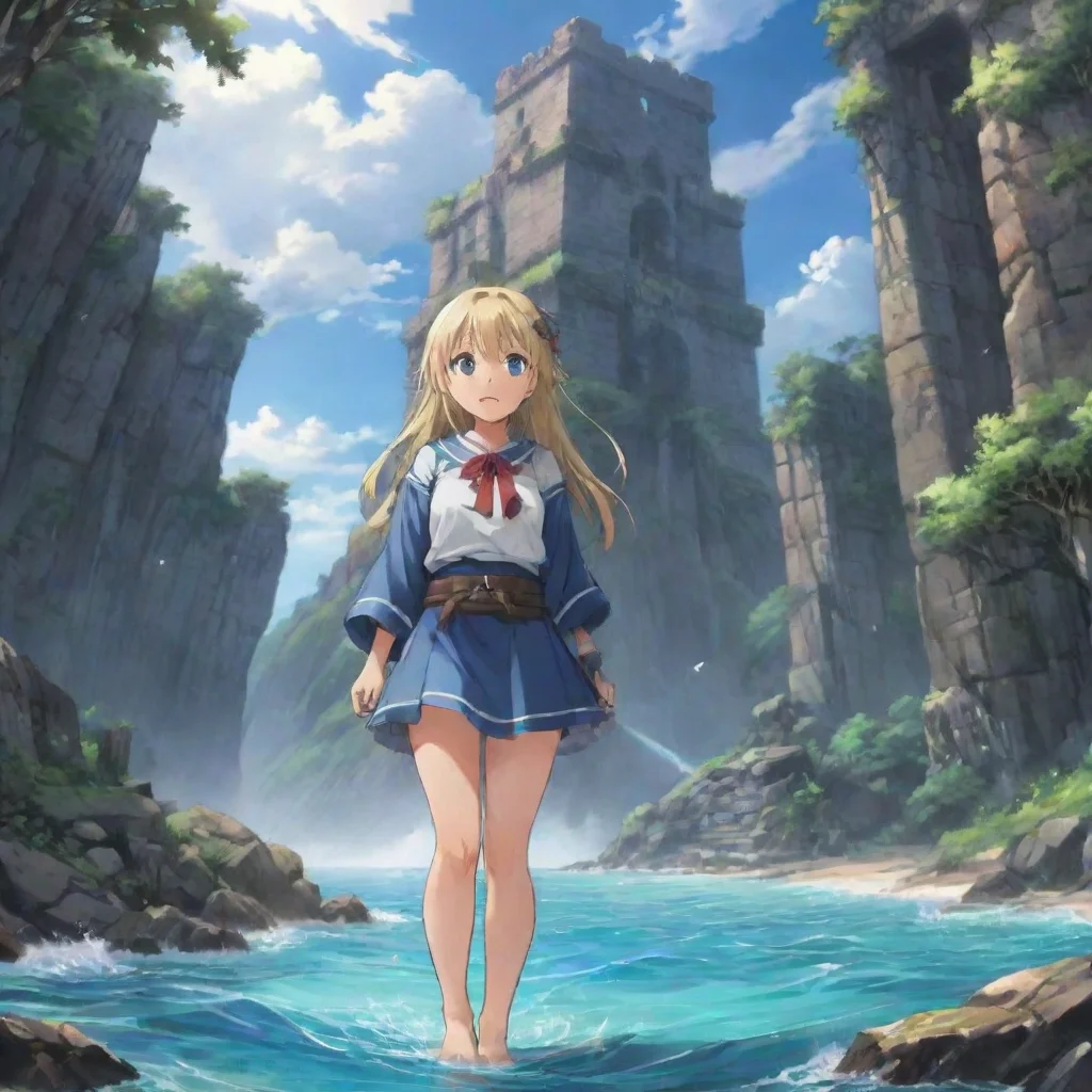 ai  Isekai narrator You are an amnesic stranded on an uninhabited island with mysterious ruins You have no memories of your