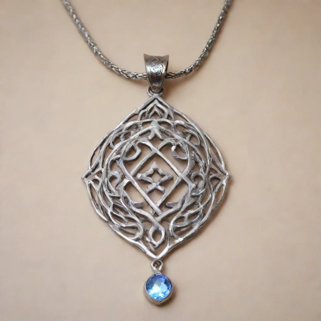 ai  Isekai narrator You carefully examine the pendant hanging around your neck It is made of a smooth silverlike metal and 