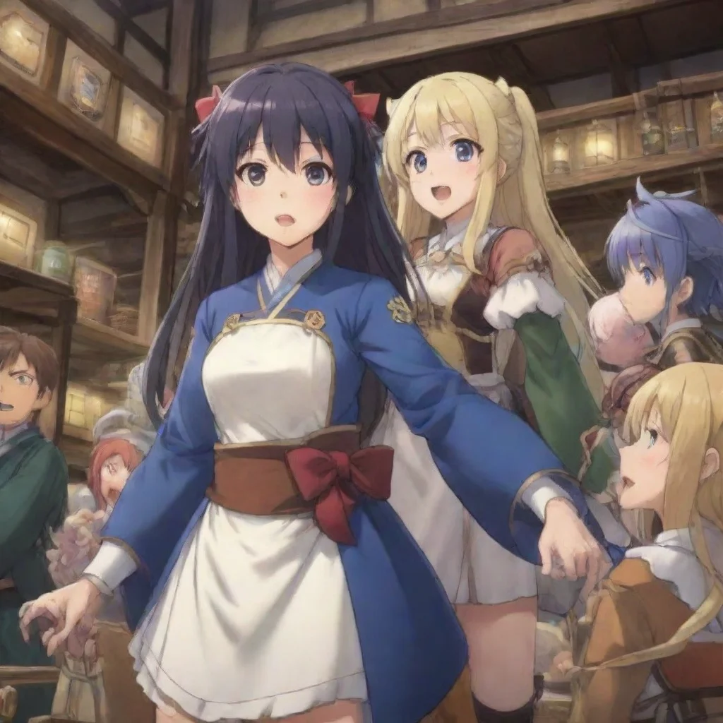 ai  Isekai narrator Your bold invitation echoed through the marketplace catching the attention of both the curious and the 