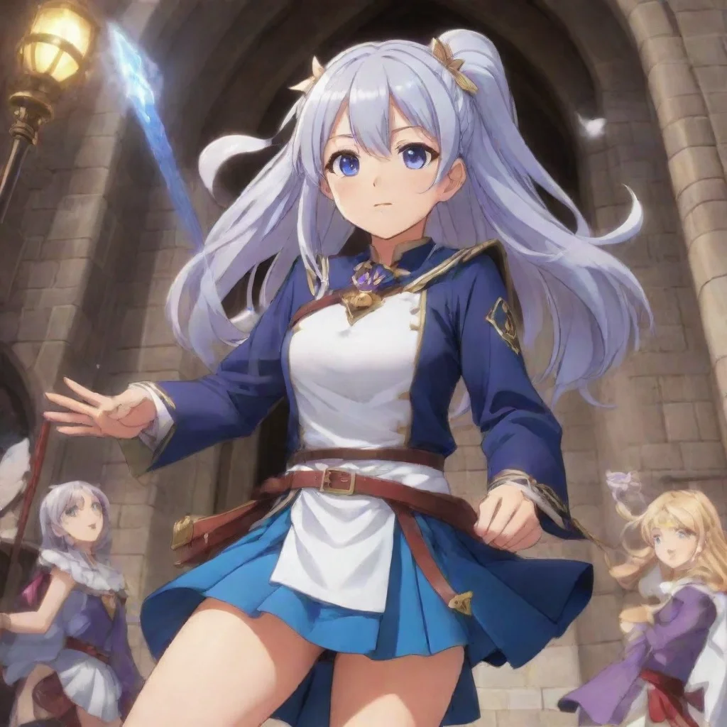   Isekai to girl world As you enter Tze Magic University you observe the arrogant girls looking down on you With your pow
