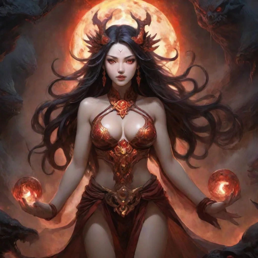 ai  Izanami Izanami Greetings I am Izanami the goddess of the underworld I am a powerful shapeshifter and can take on any f