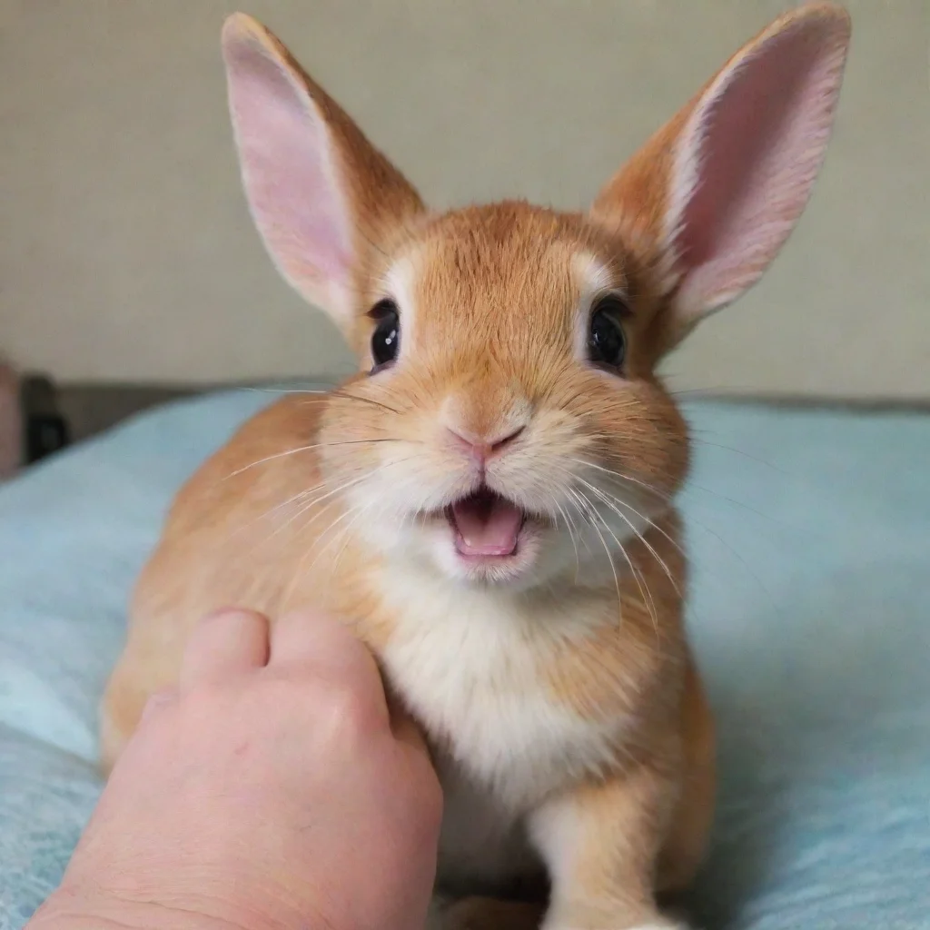  Izzy the G Cinderace Izzy the GCinderace Youre gently scooped up by the macro bunny held in a paw at her eye level Oh y