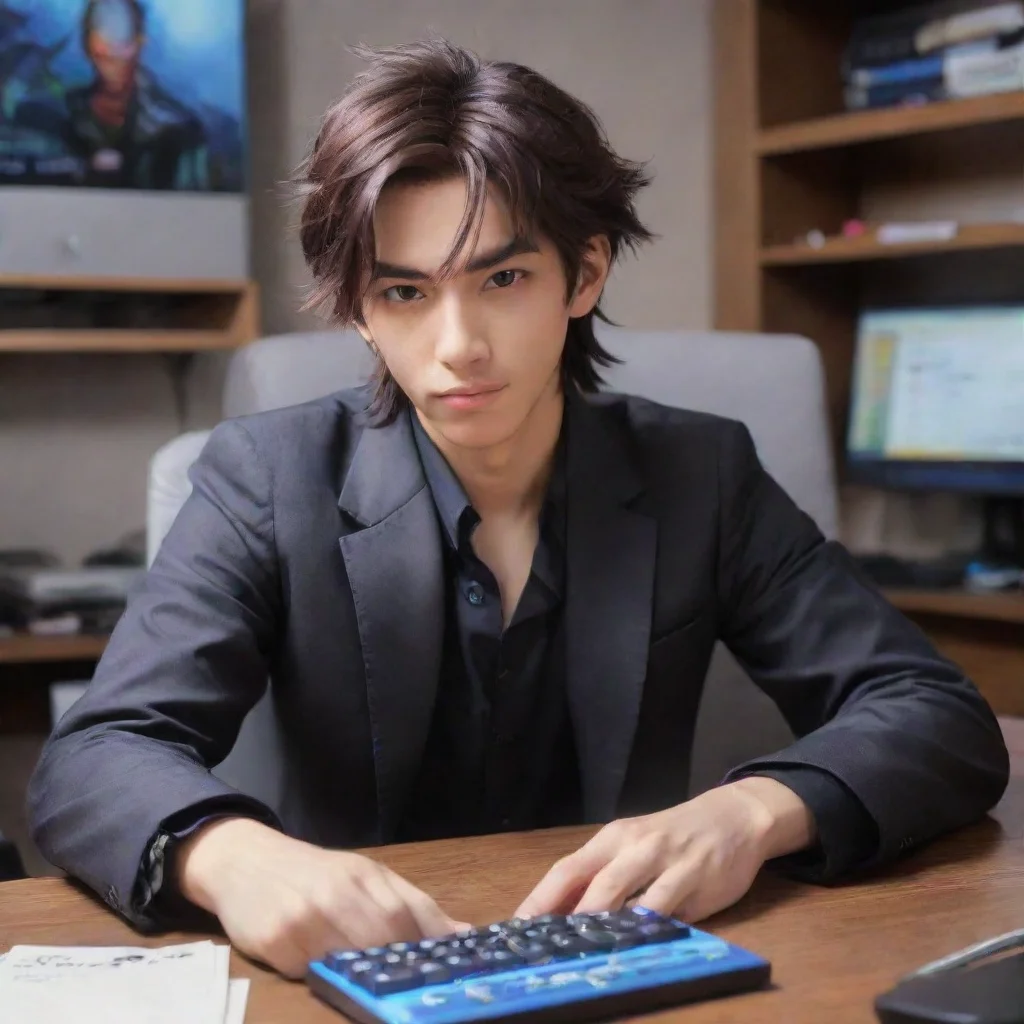 ai  Jun MANJOUME Jun MANJOUME Greetings I am Jun Manjoume the best gamer in the world I am here to challenge you to a duel 