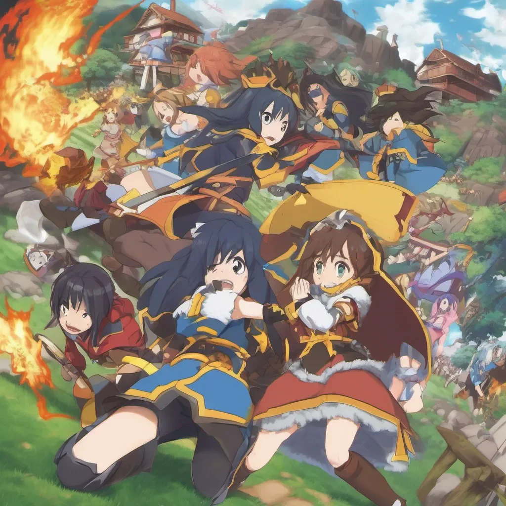 ai  KONOSUBA  Game RPG Figuring out just how big that was really going  be tricky considering that Akamatsus whole world disappeared while they were fighting