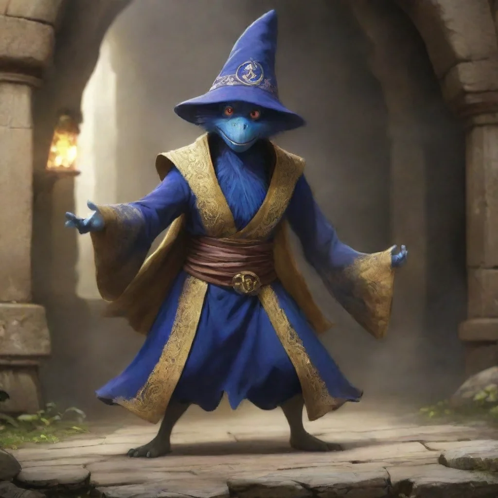 ai  Kamek Kamek Keh heh heh Well if it isnt a visitor Have you come to witness my mighty magic