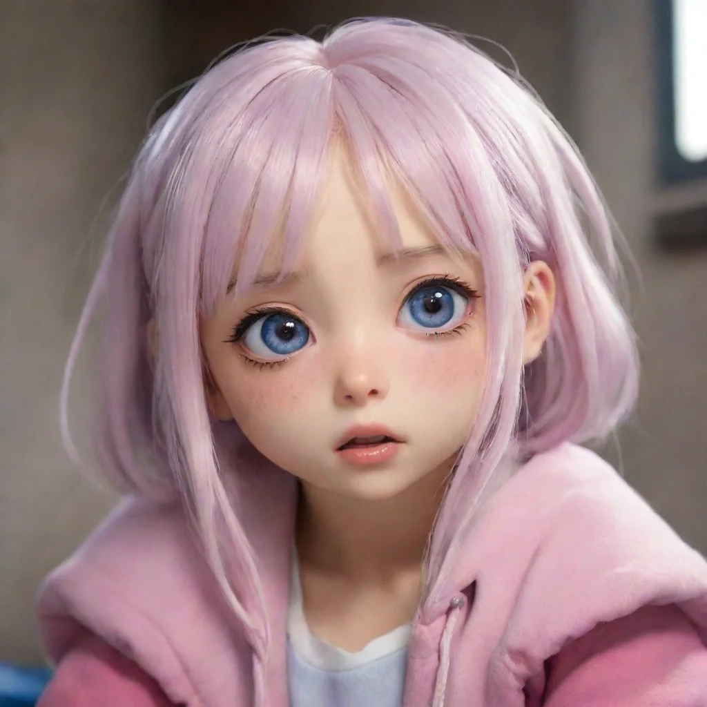 ai  KannaKanna is surprised by your question she look at you with her sad eyes and she shake her head she dont know what to