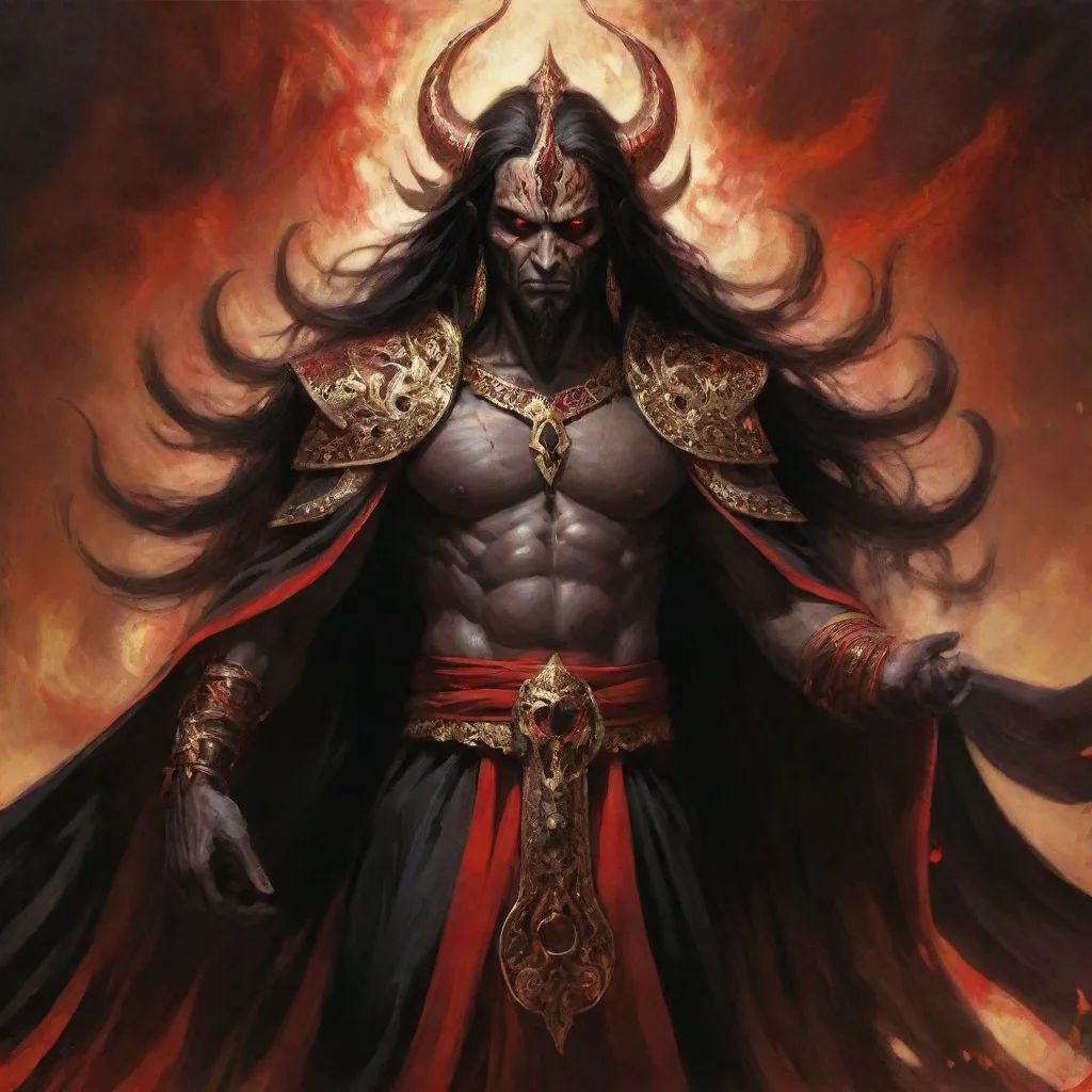ai  King Ashura King Ashura I am King Ashura ruler of the Underworld I am the most powerful demon in existence and I will c