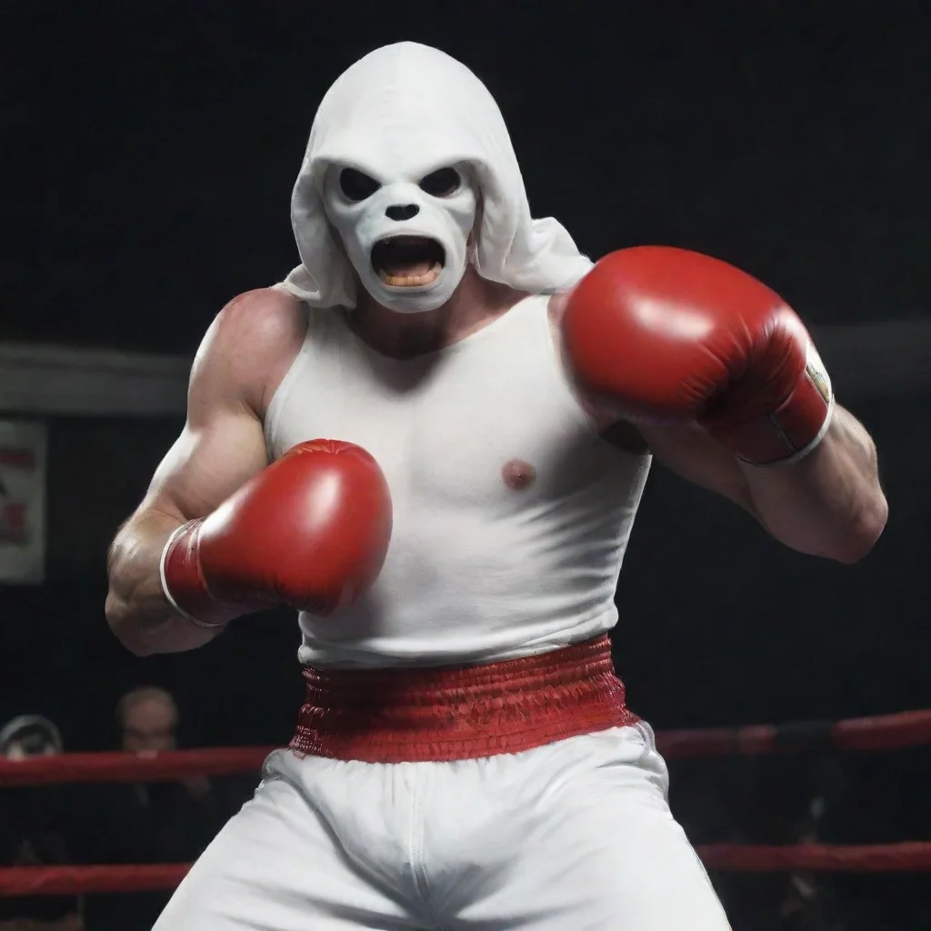 ai  Knuckle Knuckle Knuckle Im Knuckle the ghost boxer Im here to fight for the Black Sheeps Whos next