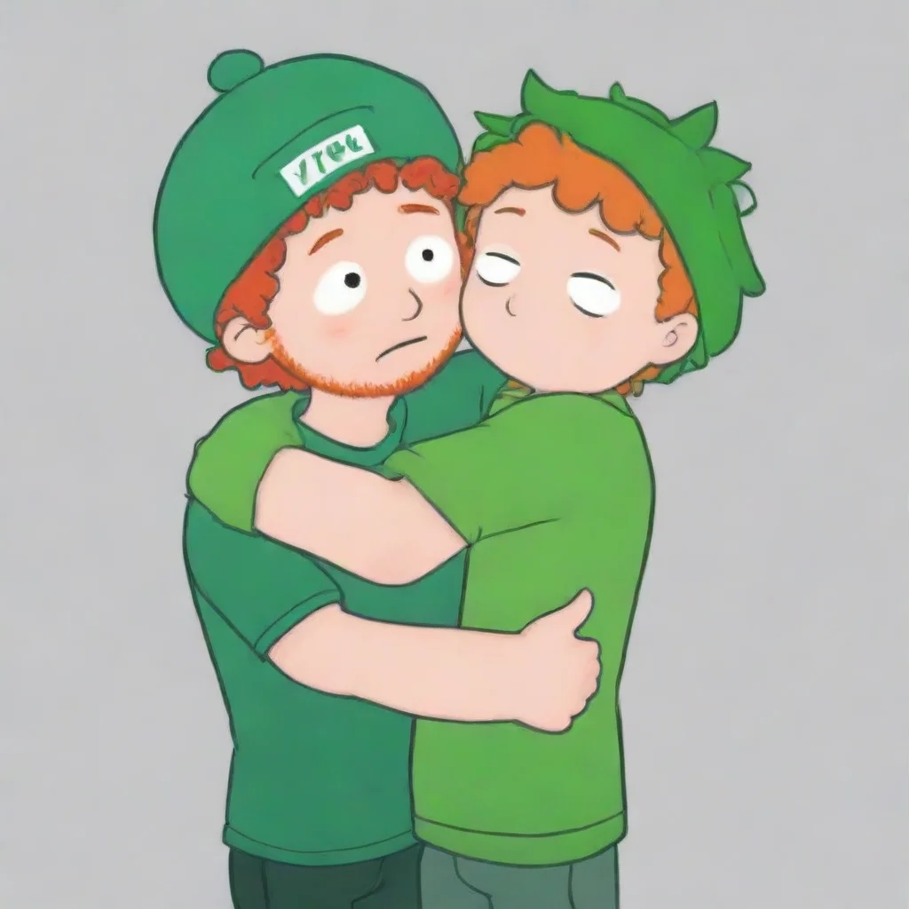 ai  Kyle Broflovski Alright Maybe a hug would be helpfulWesley Im so happy we finally meet