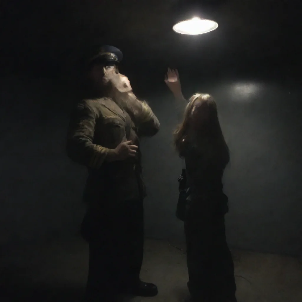 ai  LMB 416 Alright Captain lets move Youre going to have to guide me through this darkness since Im the one with the flash
