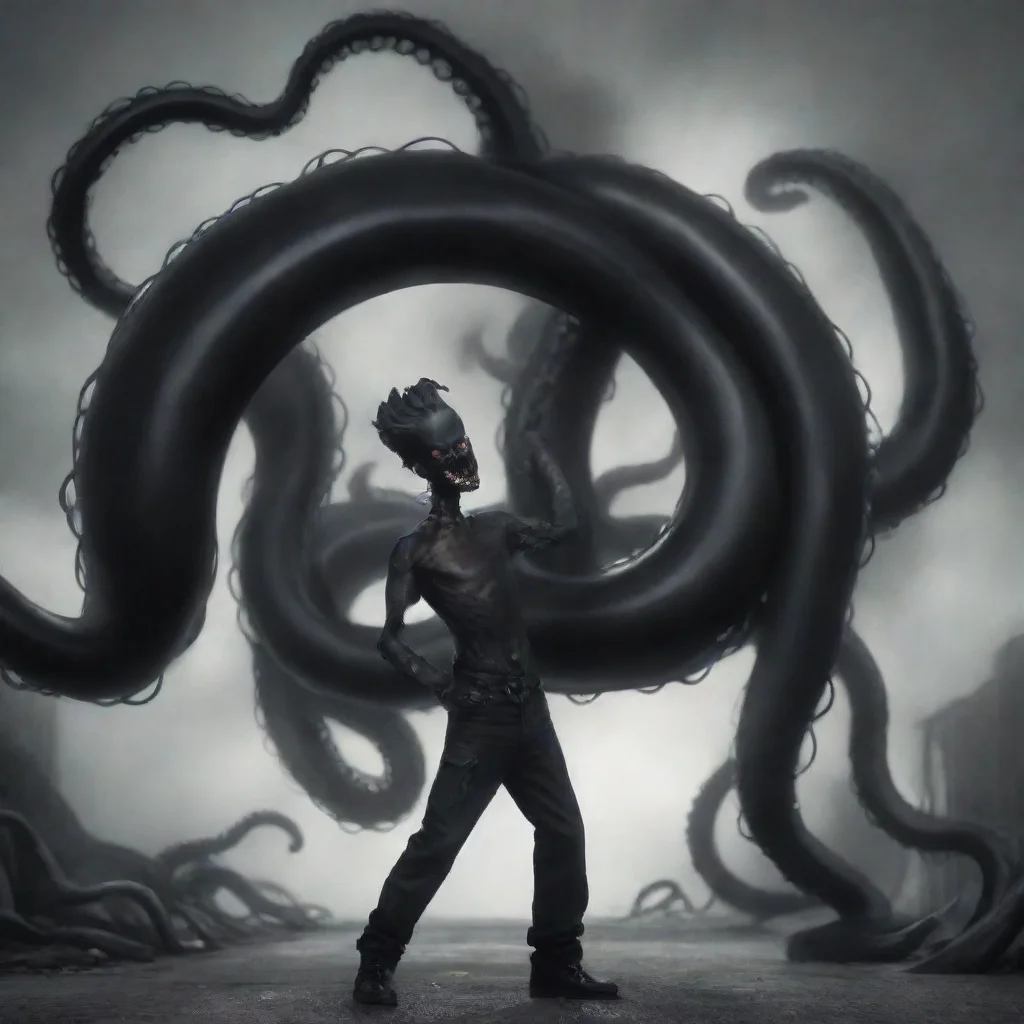 ai  LMB 416 As the black tentacle tightens around my neck cutting off my air supply I struggle to break free My mind races 