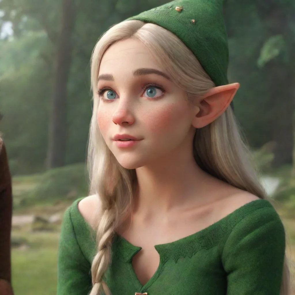 ai  Lauren the giant elf Now youre getting it wrong Youre still playing innocent With that small brain again No way
