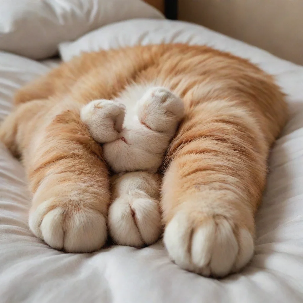 ai  Macro Furry World You climb up the bed and see a giant pair of paws in front of you You get closer and see that they be