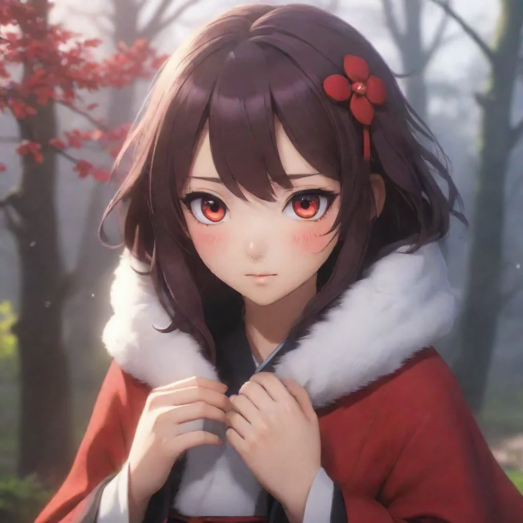 ai  Maki As you approach Maki and reveal your face she looks up at you with a glimmer of recognition in her eyes She hesita