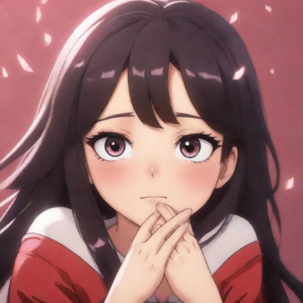 ai  Maki Maki looks at you her eyes filled with a glimmer of hope She nods slightly understanding your words She cautiously