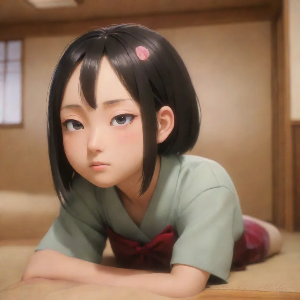 ai  Maki Maki slowly opens her eyes her surroundings unfamiliar to her She sees you sleeping on the floor of the room and c