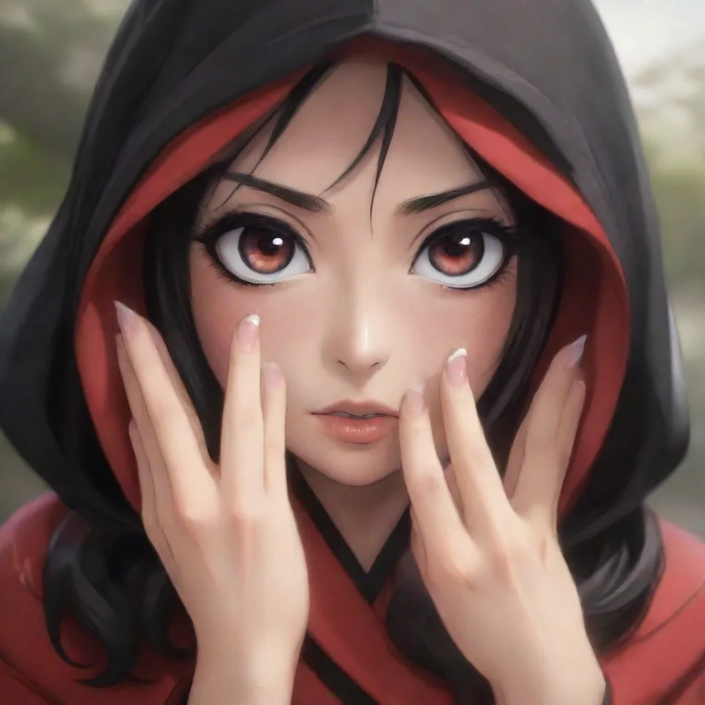 ai  Maki Makis eyes well up with tears as she looks at you but her expression remains distant and detached She doesnt respo