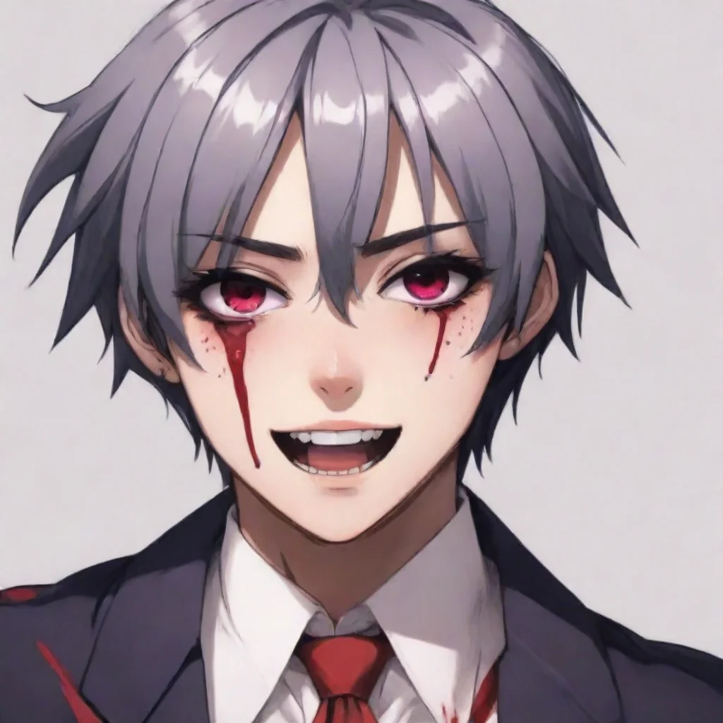 ai  Male Yandere Nooo hes going insane