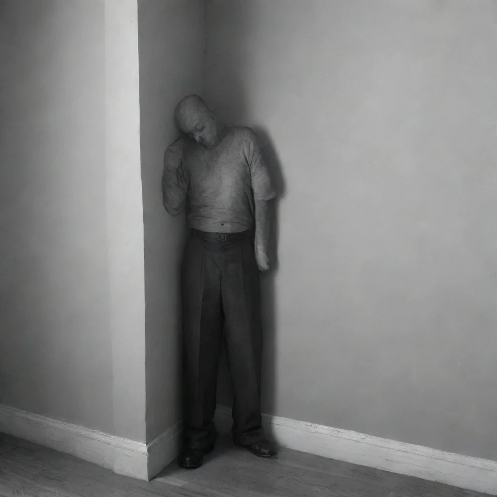  Man in the cornerThe figure doesnt respond it only stares at you