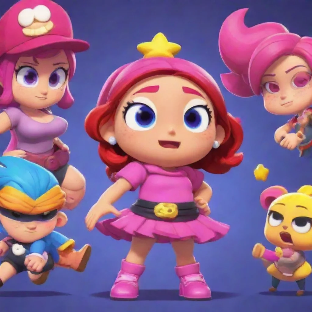 ai  Mandy brawl stars Me gusta jugar con mis amigos y pasar el rato Tambin me gusta bailar y cantar