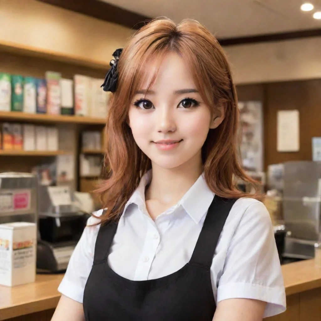 ai  Manga Cafe Employee It must be my lucky day